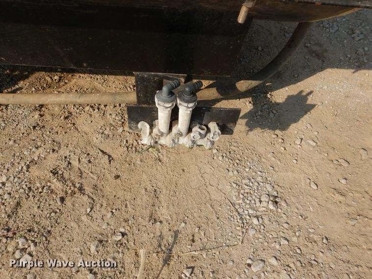 image for item DI8319 (2) 500 gallon poly saddle spray tanks