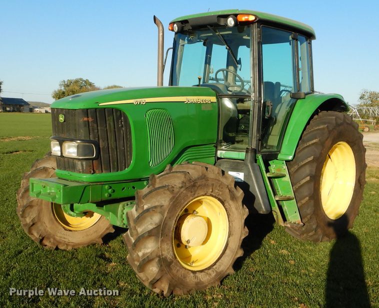 image for item DI8337 2004 John Deere 6715  MFWD tractor