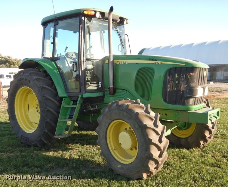 image for item DI8337 2004 John Deere 6715  MFWD tractor
