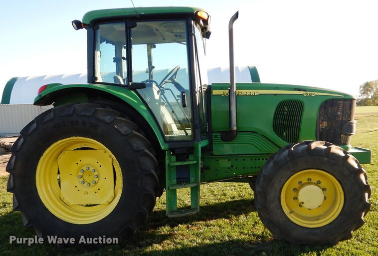 image for item DI8337 2004 John Deere 6715  MFWD tractor