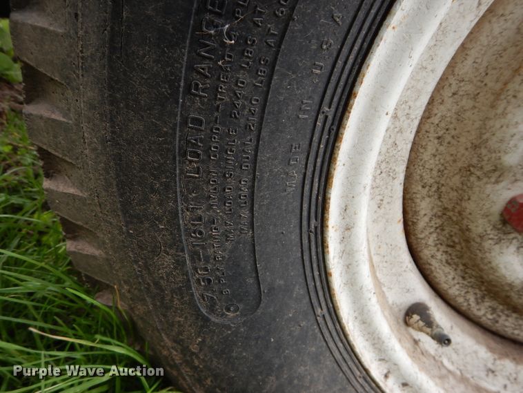 image for item DI8350 Parker 1500R weigh wagon