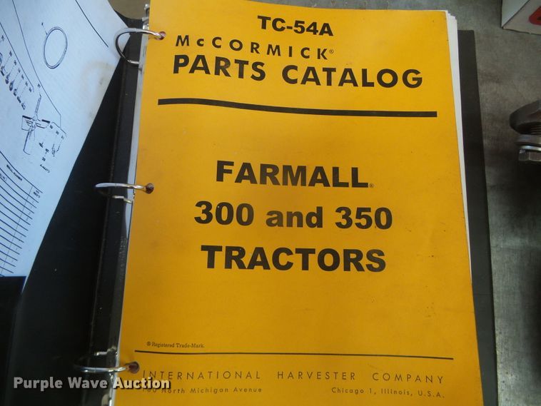 image for item EK9750 1957 International Farmall 350  tractor
