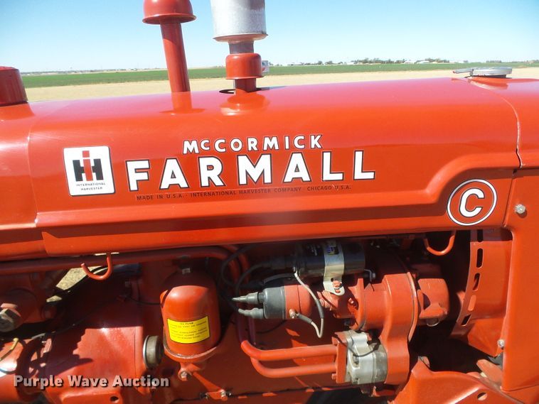 image for item EK9754 1950 International Farmall C  tractor