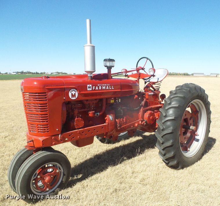image for item EK9756 1953 International Farmall Super M  tractor