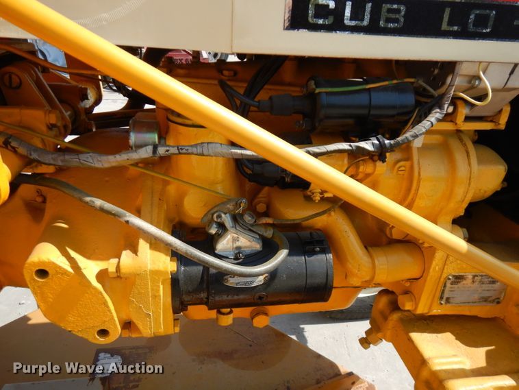 image for item FR9218 1966 International Cub Lo-Boy  tractor