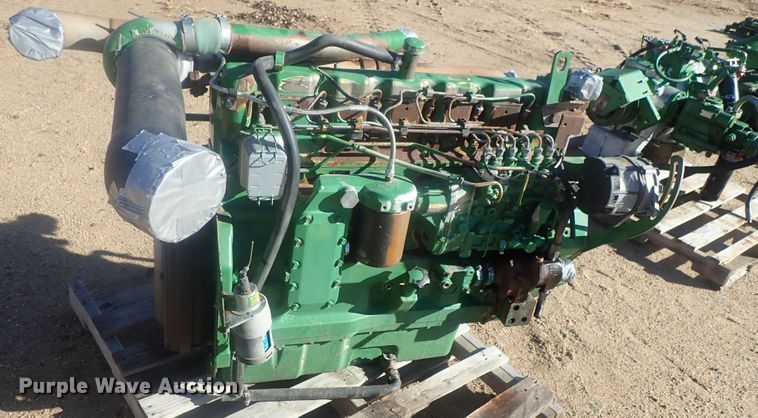image for item GX9646 John Deere six cylinder diesel engine