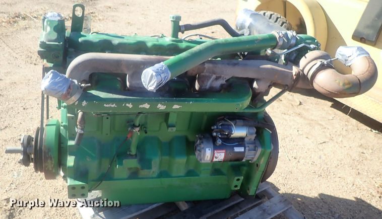 image for item GX9646 John Deere six cylinder diesel engine