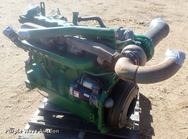 image for item GX9646 John Deere six cylinder diesel engine