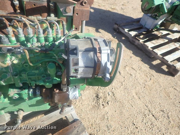 image for item GX9646 John Deere six cylinder diesel engine