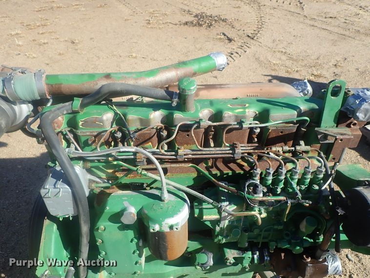 image for item GX9646 John Deere six cylinder diesel engine
