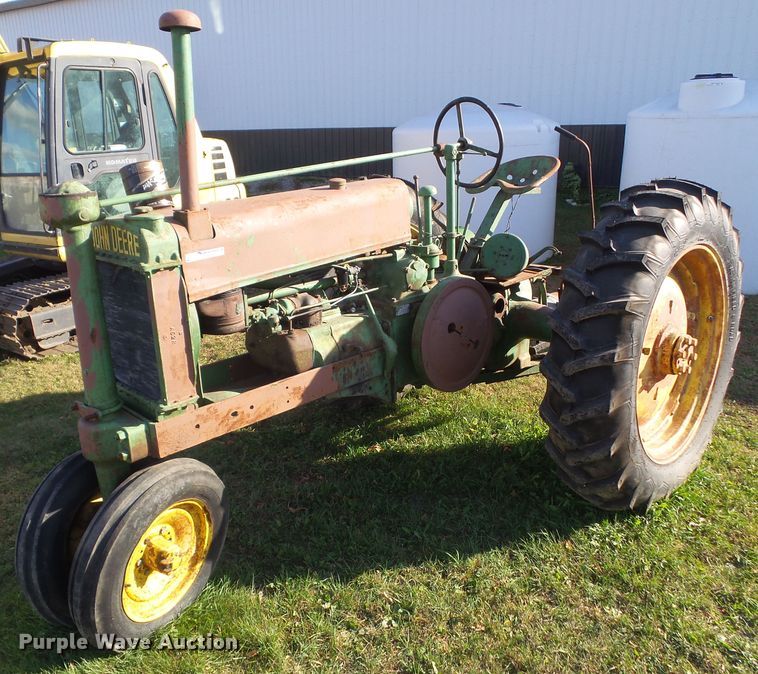 image for item HF9700 1936 John Deere A  tractor