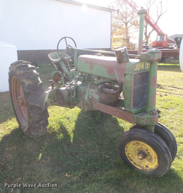 image for item HF9700 1936 John Deere A  tractor