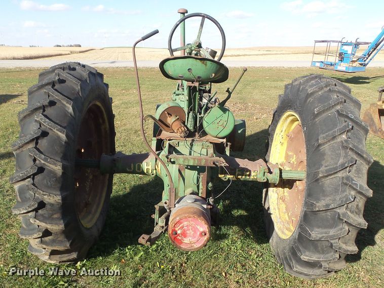image for item HF9700 1936 John Deere A  tractor