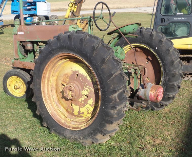 image for item HF9700 1936 John Deere A  tractor