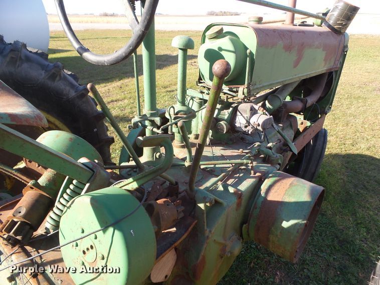 image for item HF9700 1936 John Deere A  tractor