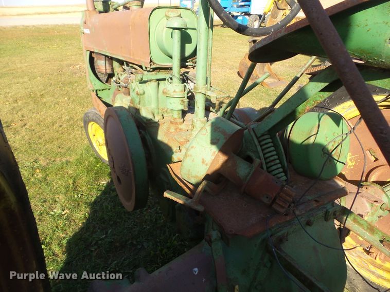 image for item HF9700 1936 John Deere A  tractor