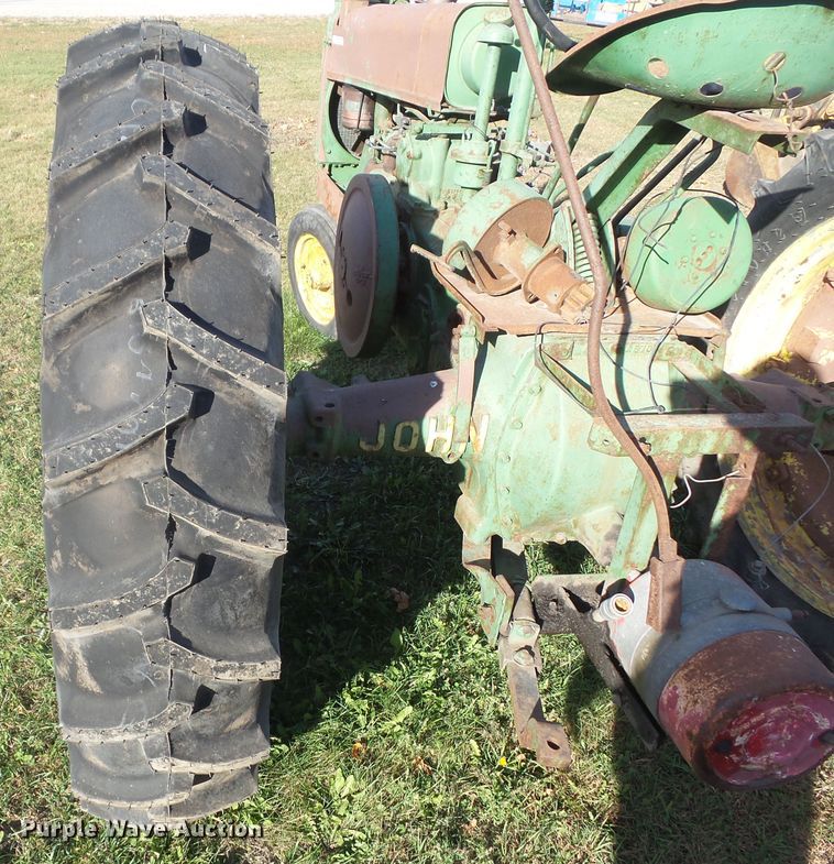 image for item HF9700 1936 John Deere A  tractor