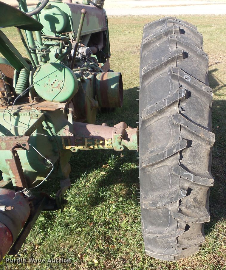 image for item HF9700 1936 John Deere A  tractor