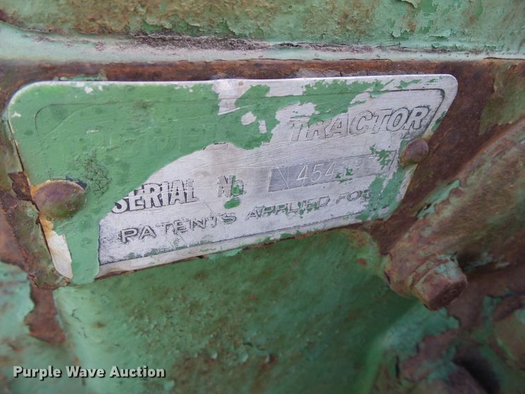 image for item HF9700 1936 John Deere A  tractor