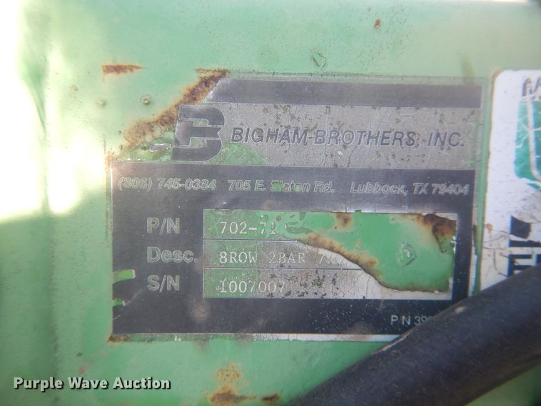 image for item HO9244 Bigham Brothers Super Duty strip-till