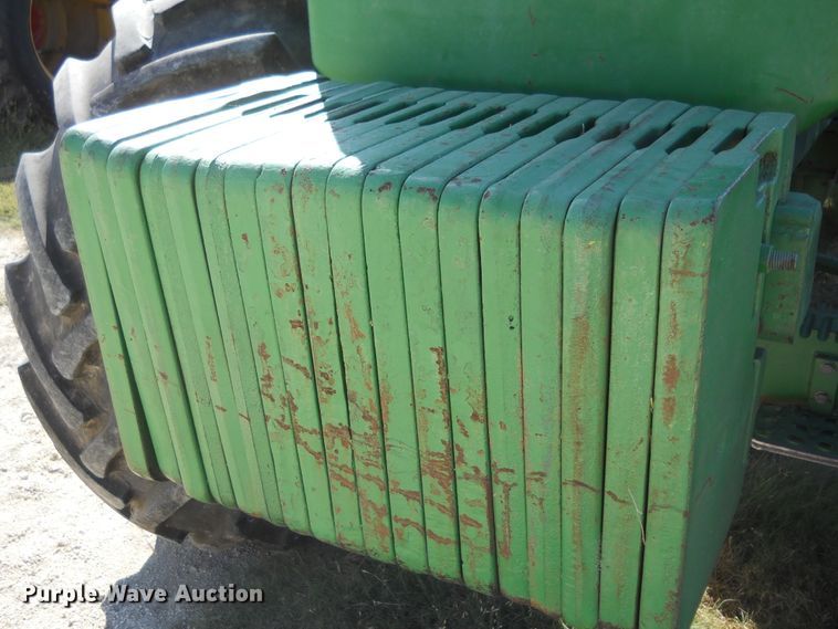 image for item HO9685 1989 John Deere 4955  MFWD tractor