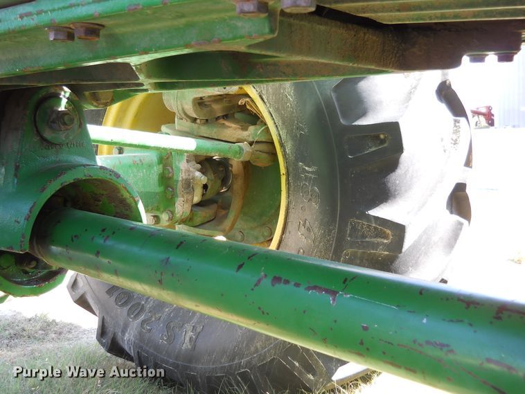 image for item HO9685 1989 John Deere 4955  MFWD tractor