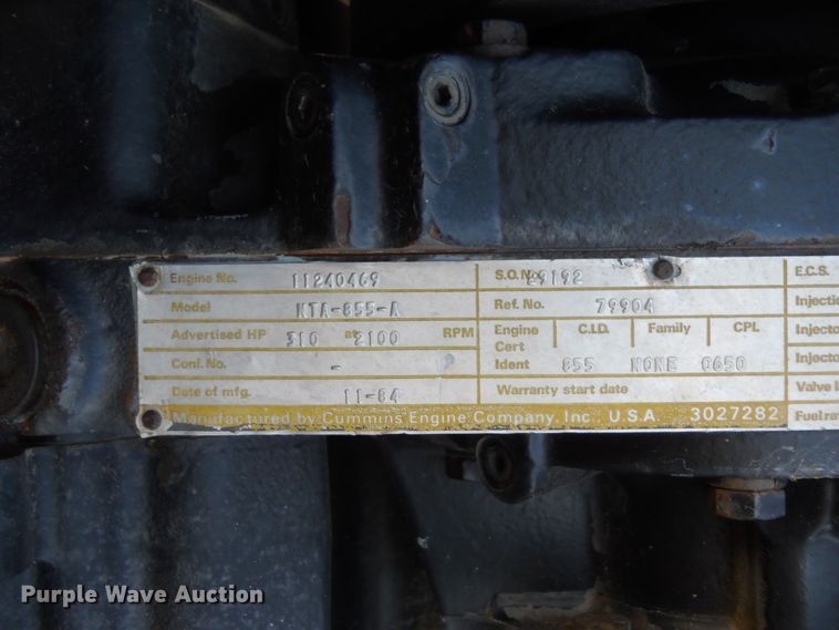 image for item HO9687 1985 Versatile 936  4WD tractor