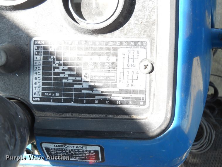 image for item HO9694 1984 Ford TW25  tractor