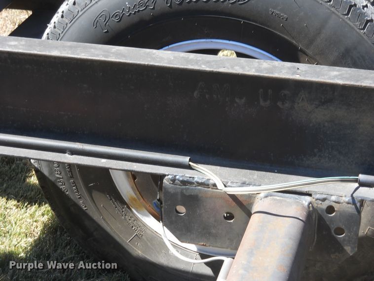 image for item HO9696 Shop built sprayer trailer