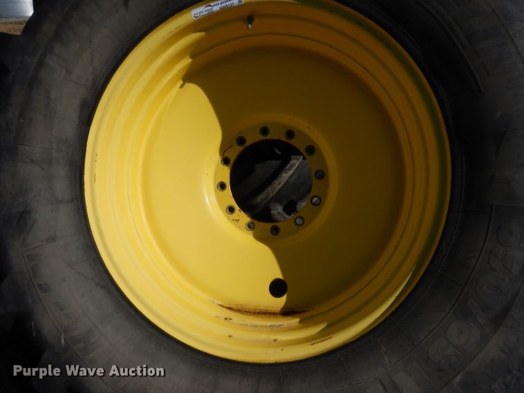 image for item HW9121 (4) 650/65R38 flotation tire and wheels