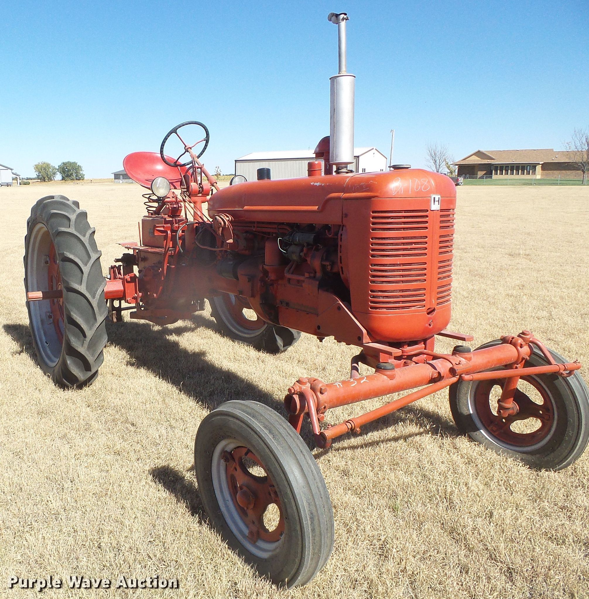 1948 International Farmall C tractor in Garden City, KS Item EK9757