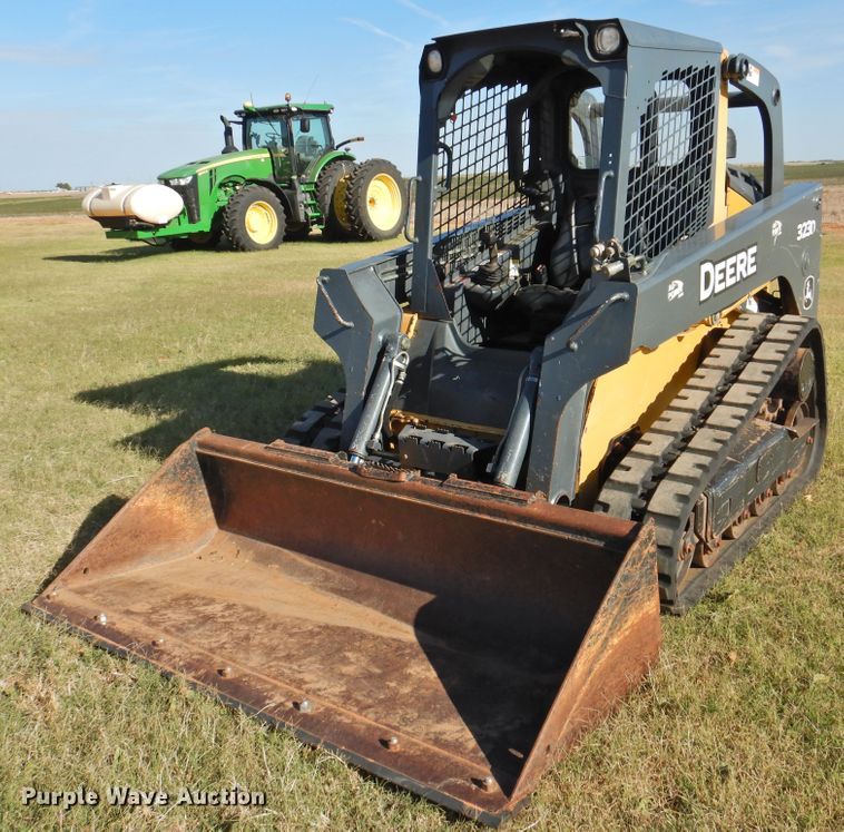 image for item DG1489 2012 John Deere 323D  tracked skid steer loader
