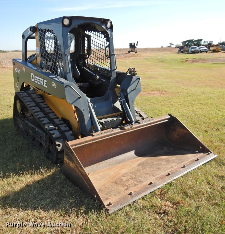 image for item DG1489 2012 John Deere 323D  tracked skid steer loader