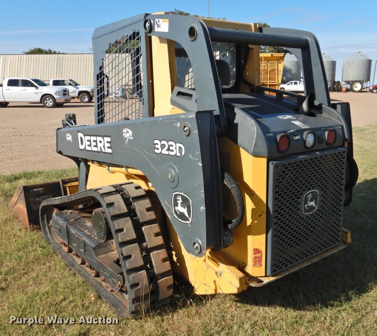 image for item DG1489 2012 John Deere 323D  tracked skid steer loader