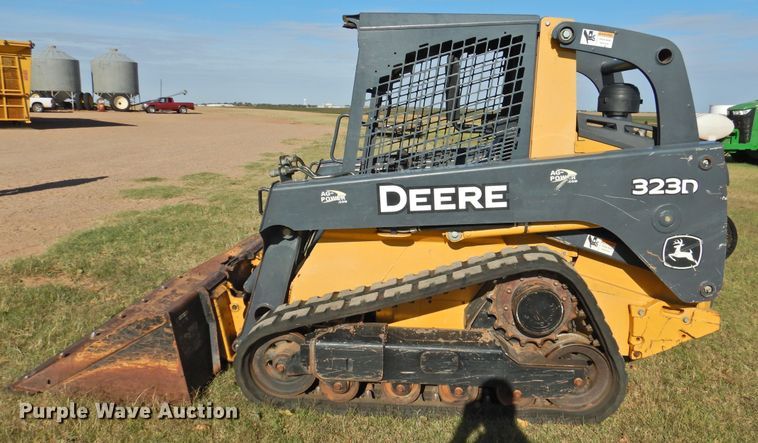 image for item DG1489 2012 John Deere 323D  tracked skid steer loader