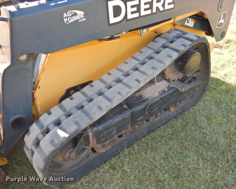 image for item DG1489 2012 John Deere 323D  tracked skid steer loader