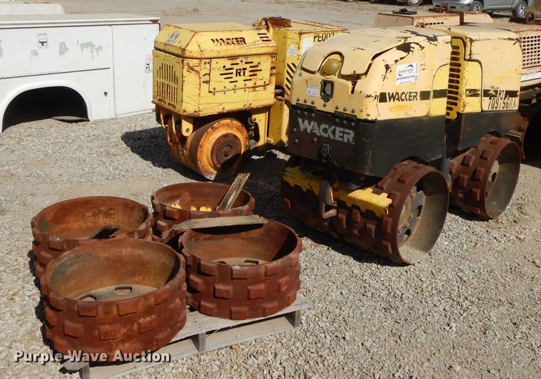 image for item DH3250 (2) Wacker trench compactors