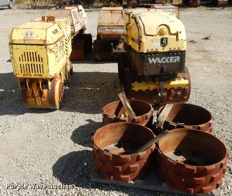 image for item DH3250 (2) Wacker trench compactors