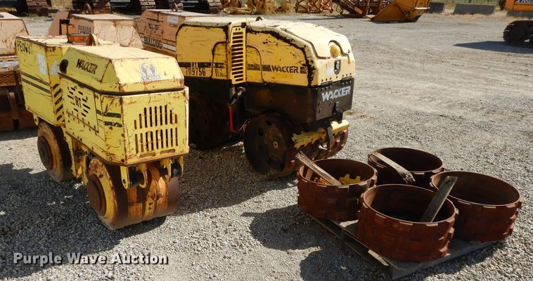 image for item DH3250 (2) Wacker trench compactors