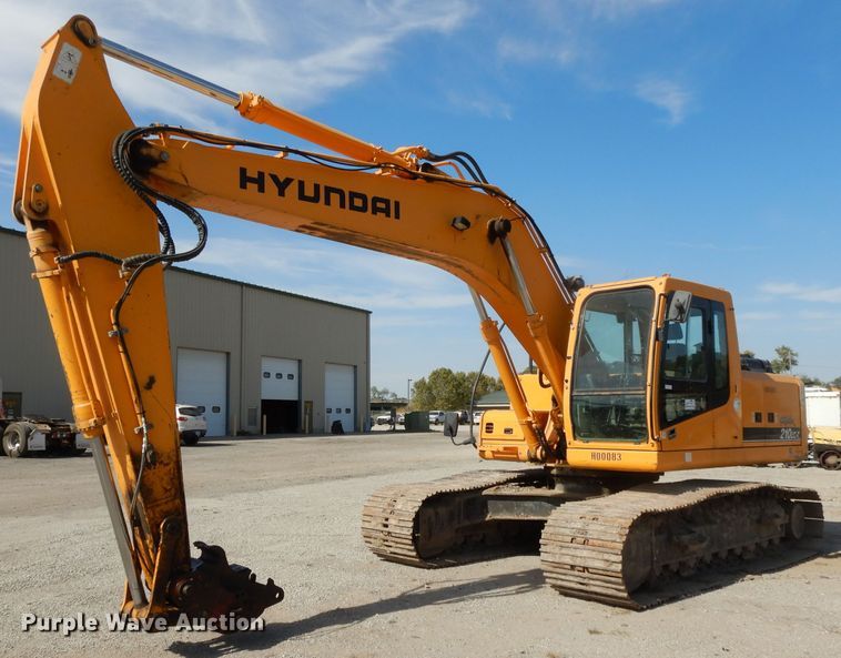 image for item DH3253 2006 Hyundai Robex 210LC-7  excavator