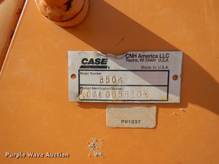 image for item DH3262 2007 Case 850K XLT Series 3  dozer