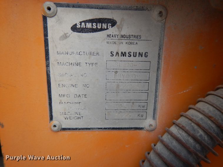 image for item DH3264 1996 Samsung SL120-2  wheel loader