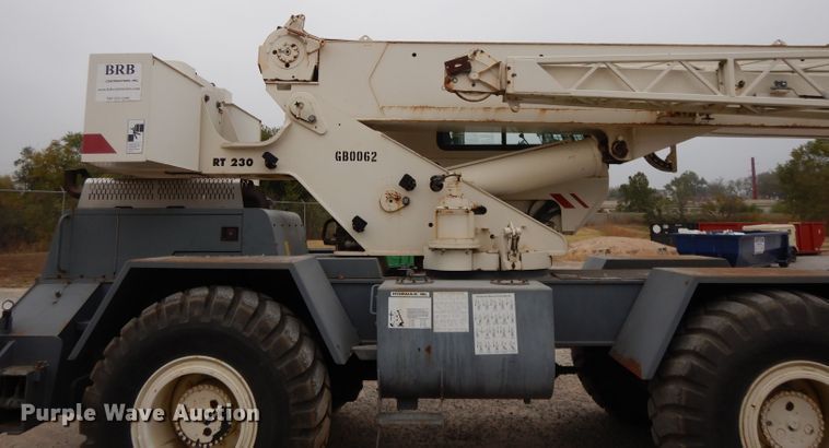 image for item DH3286 2001 Terex RT230  crane