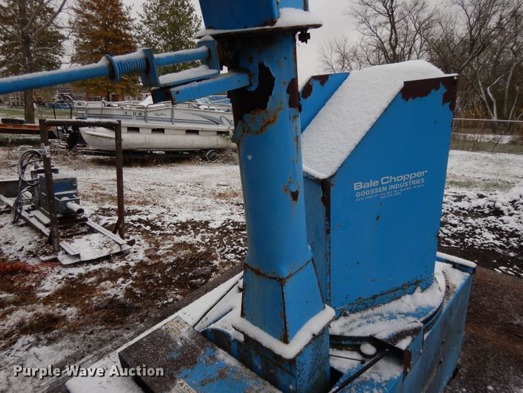 image for item DH3342 Goossen bale chopper