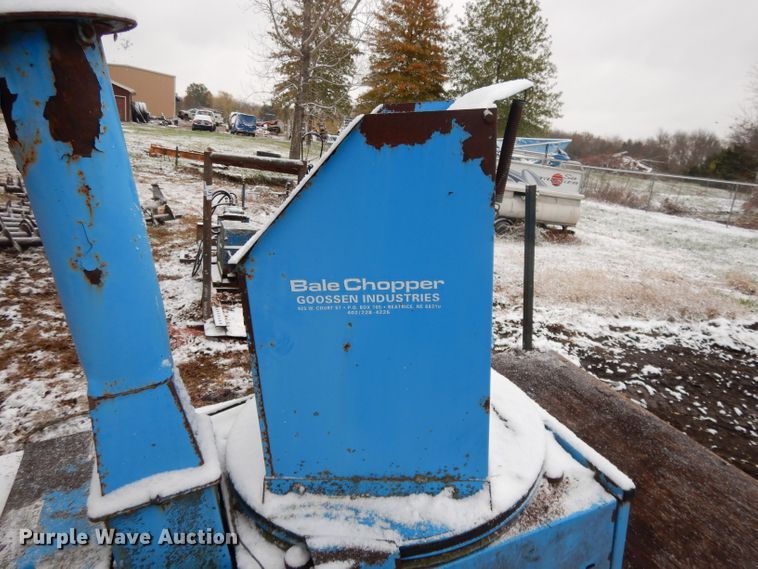 image for item DH3342 Goossen bale chopper
