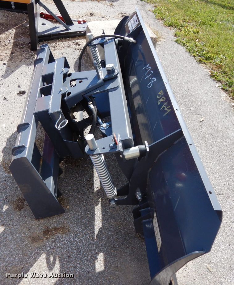 image for item DH6697 2020 Mower King SPA84 skid steer dozer blade