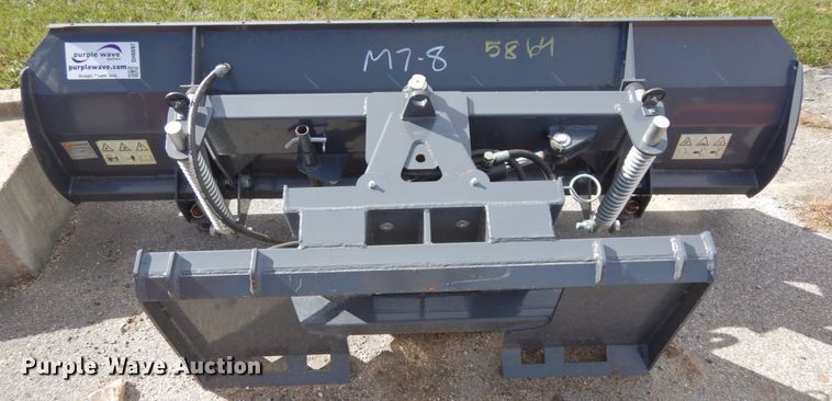 image for item DH6697 2020 Mower King SPA84 skid steer dozer blade