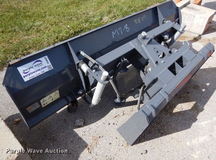 image for item DH6697 2020 Mower King SPA84 skid steer dozer blade