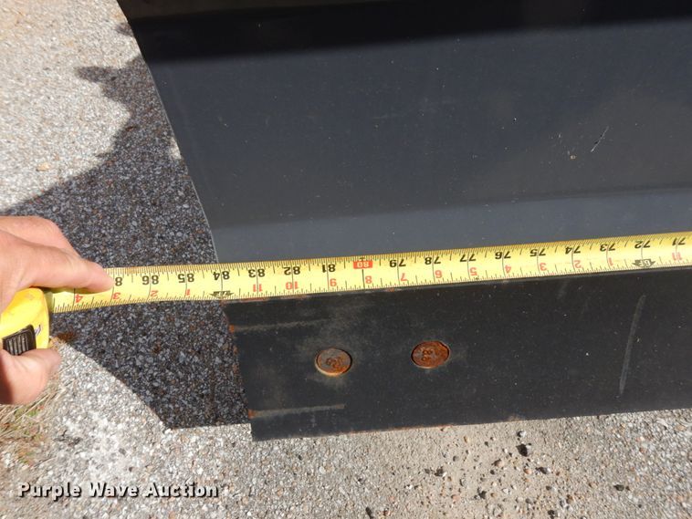 image for item DH6697 2020 Mower King SPA84 skid steer dozer blade