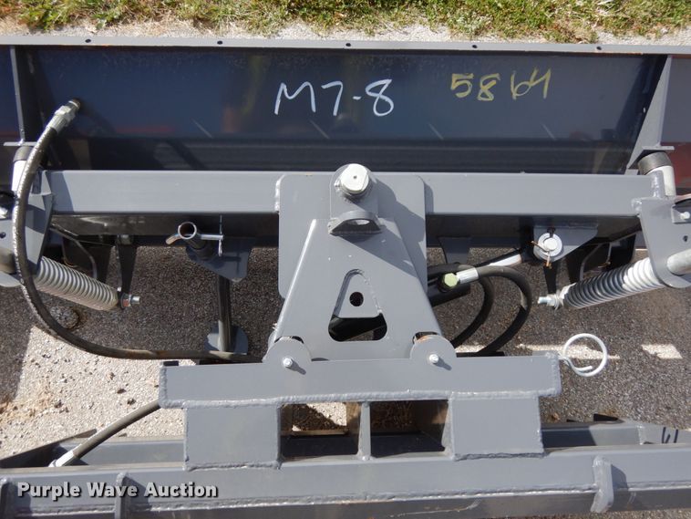 image for item DH6697 2020 Mower King SPA84 skid steer dozer blade